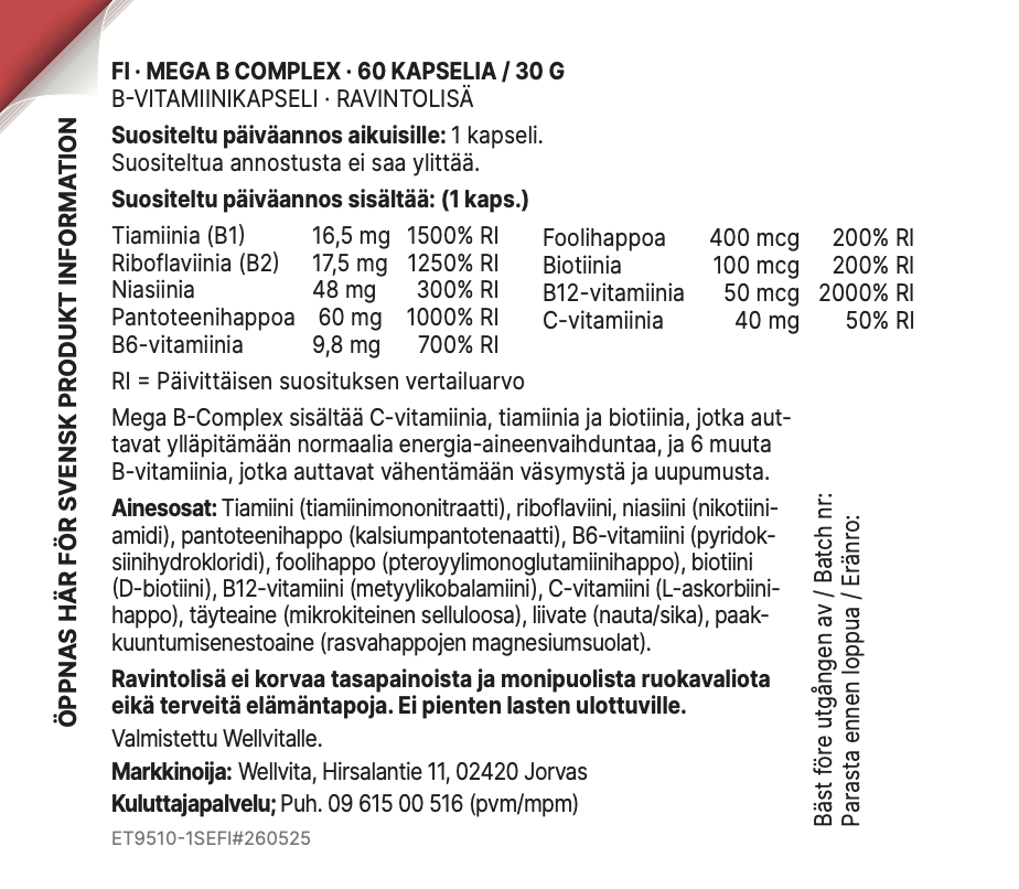 Mega B Complex