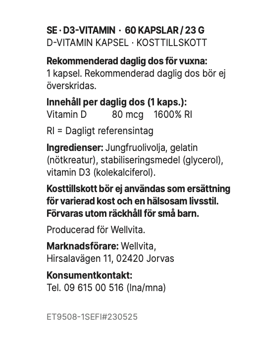 D3-vitamiini