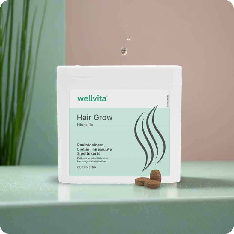 Hair Grow tuotepakkaukset