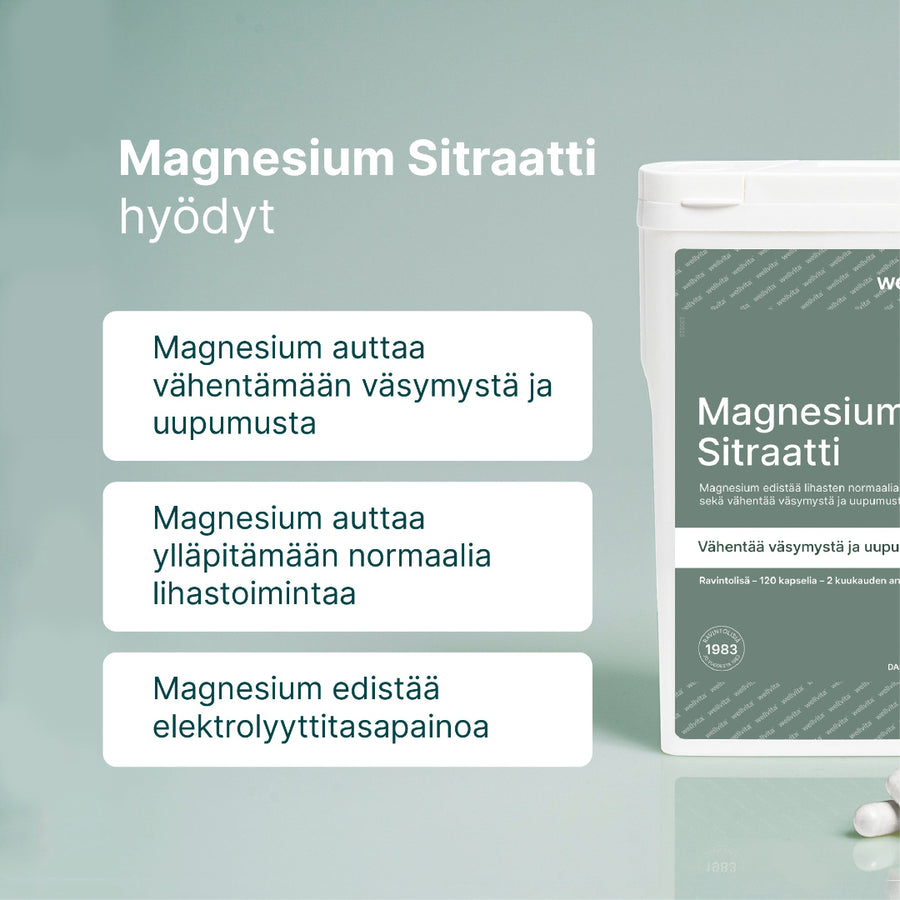 Magnesium Sitraatti billede 2