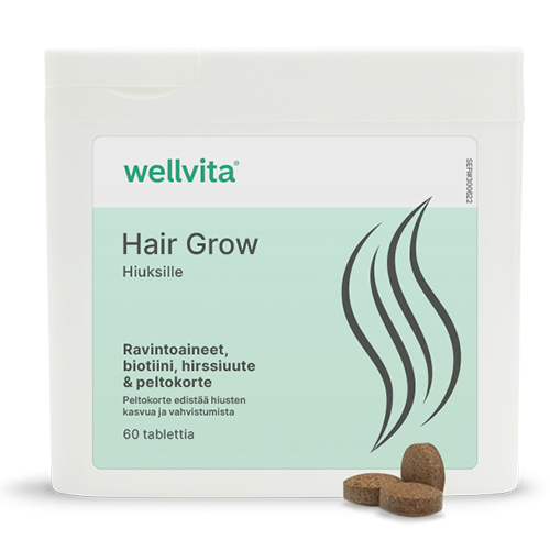 Hair Grow tuotepakkaukset