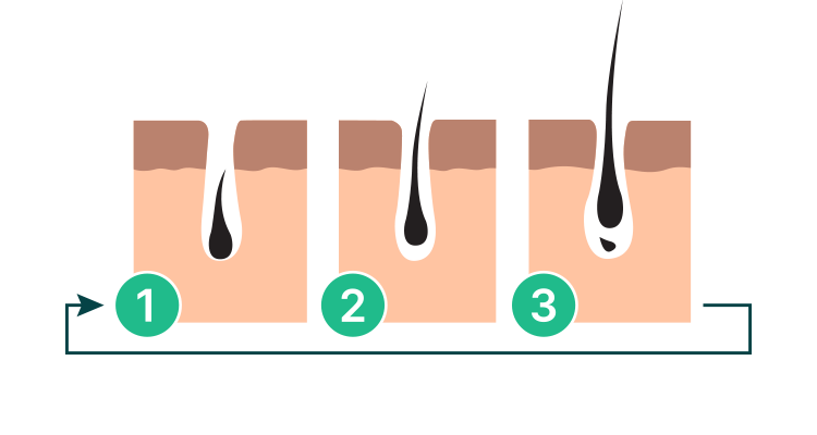 Hair Grow tuotepakkaukset