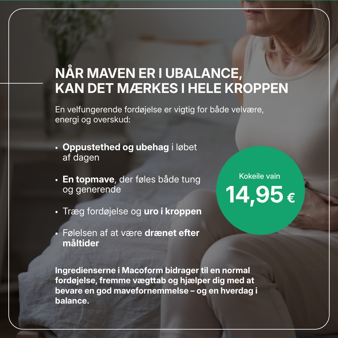 Macoform tuotepakkaukset