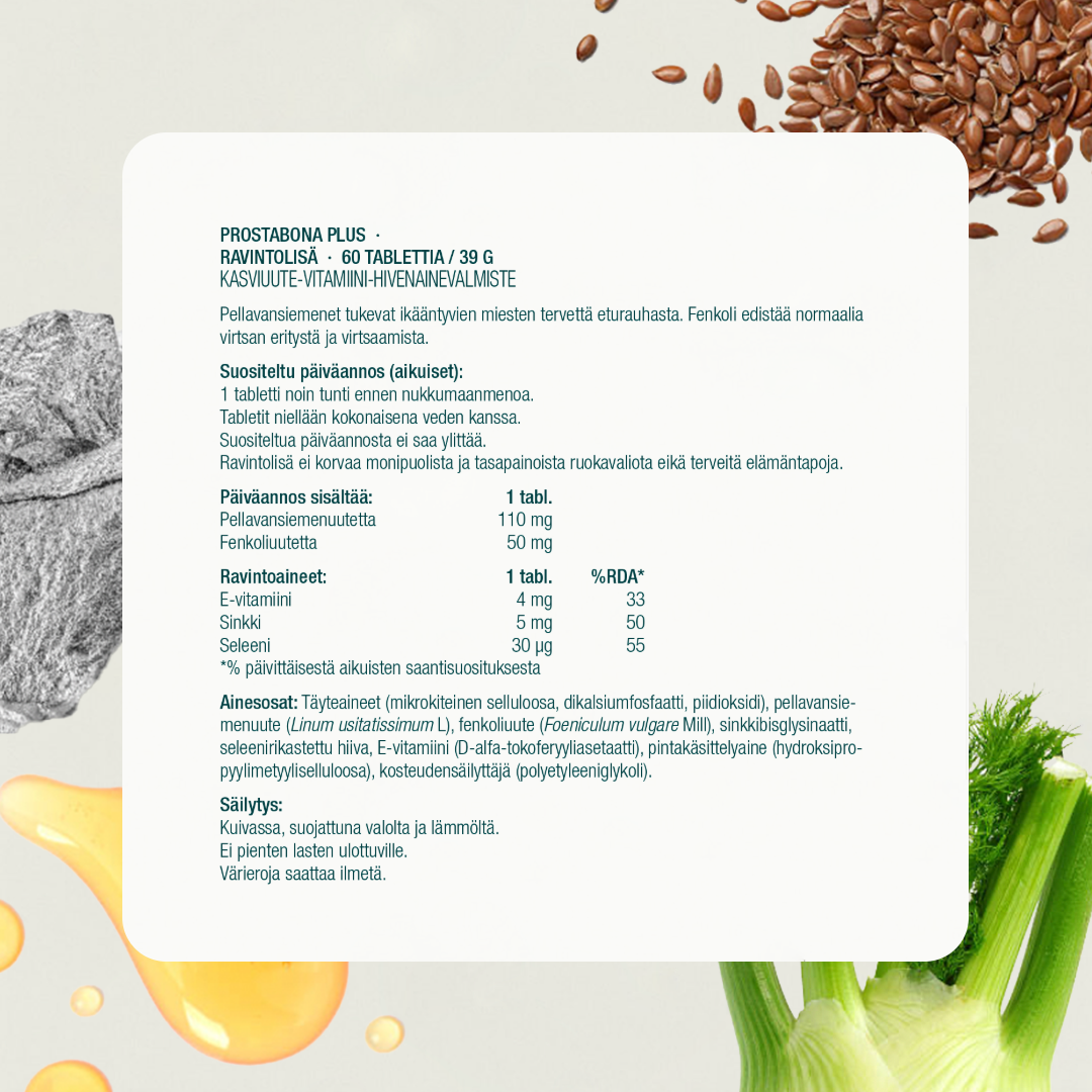 Prostabona Plus tuotepakkaukset