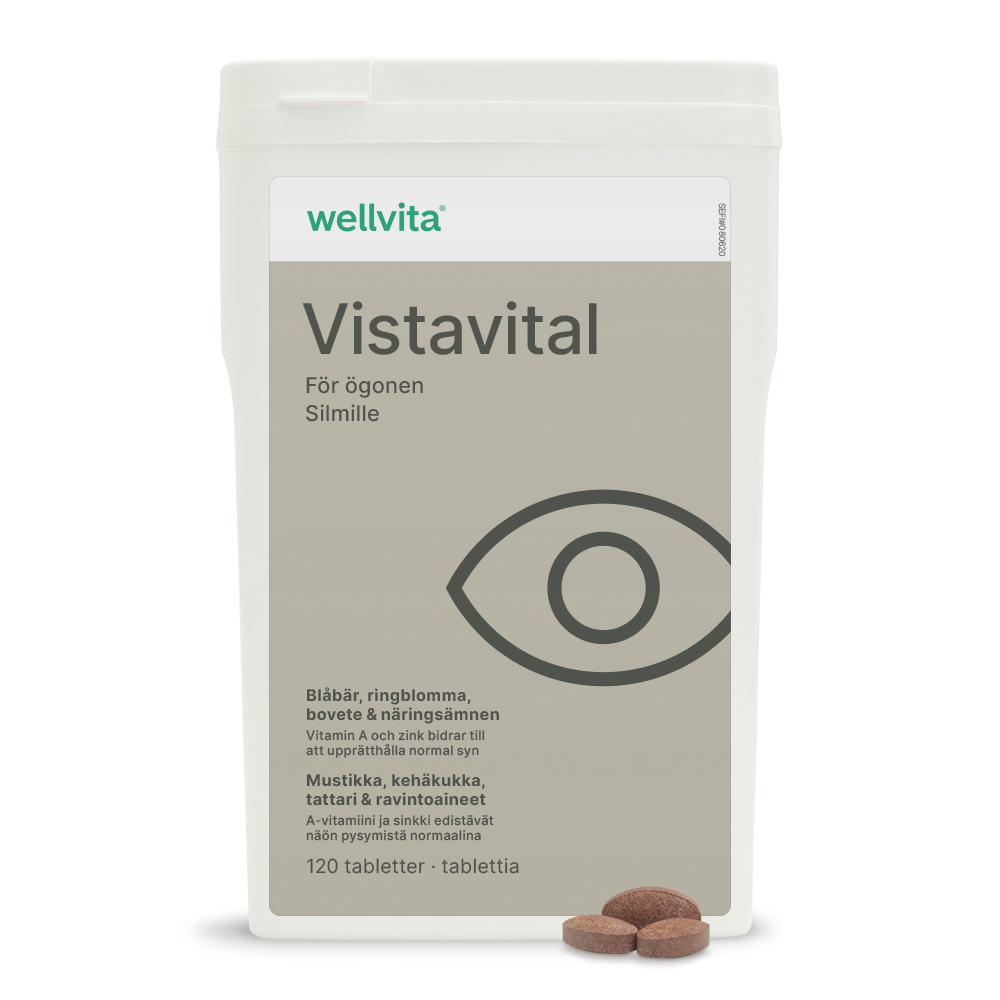 Vistavital tuotepakkaukset