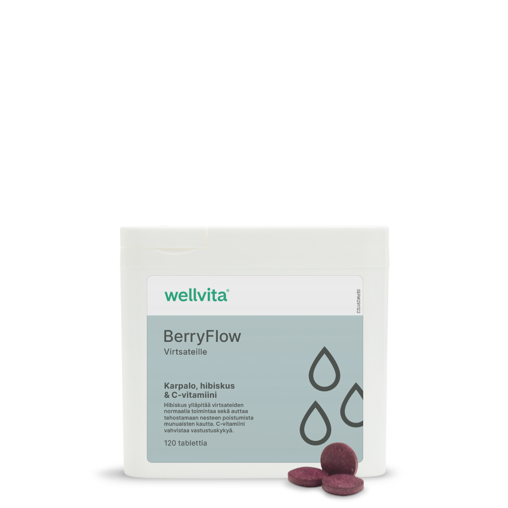 BerryFlow tuotepakkaukset