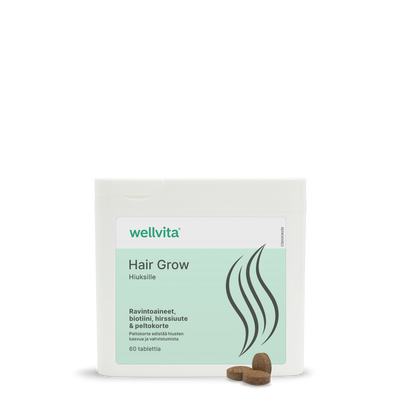 Hair Grow tuotepakkaukset