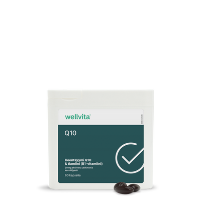 Q10 tuotepakkaukset