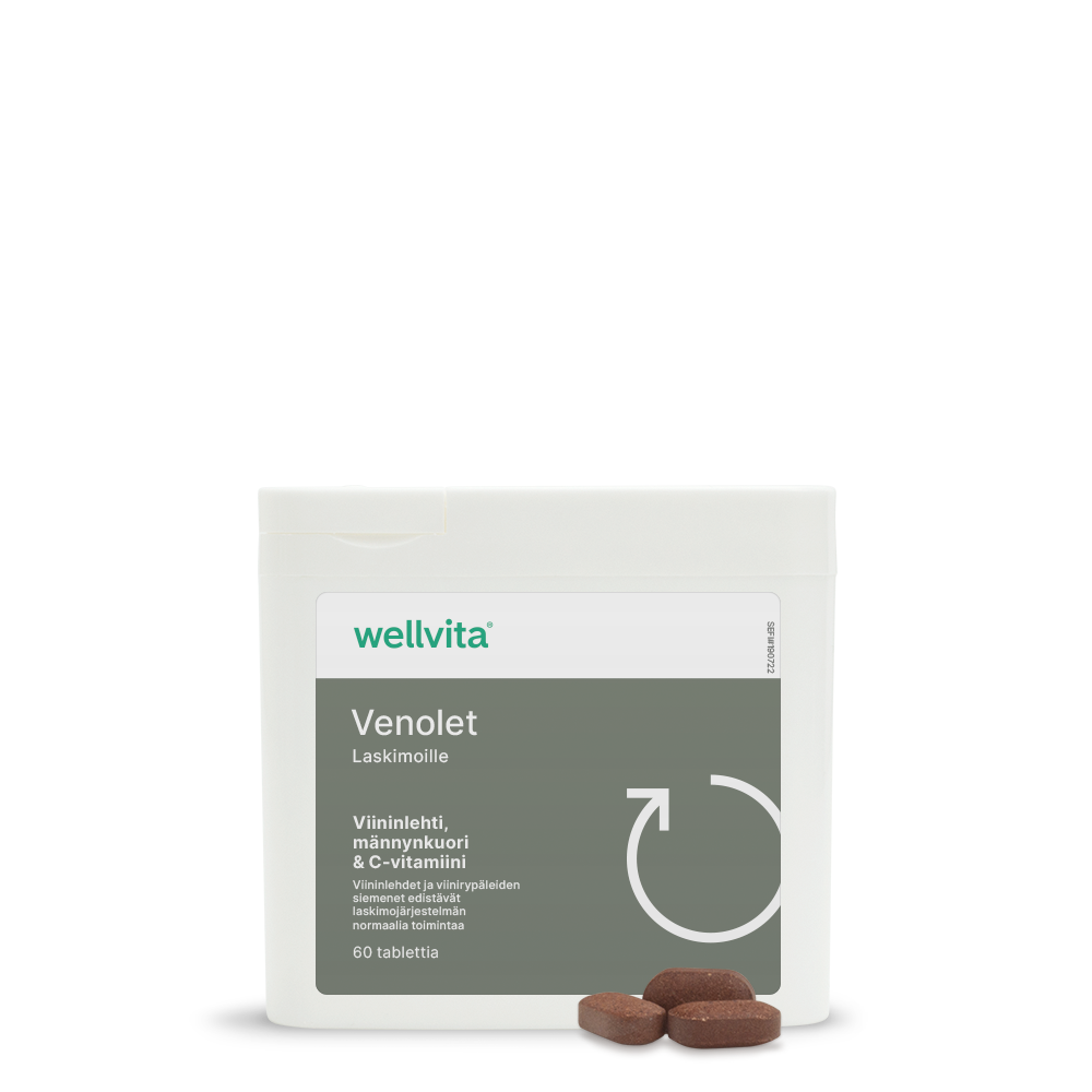 Venolet tuotepakkaukset